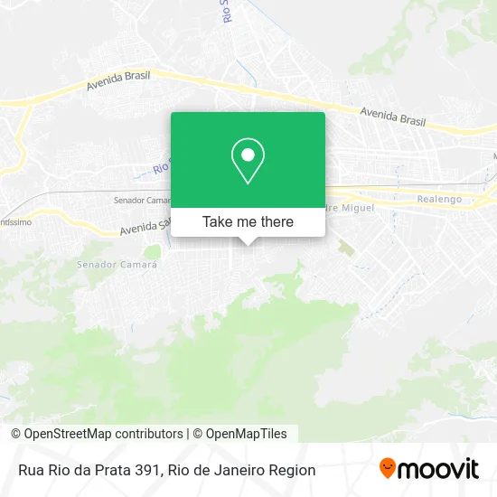 Rua Rio da Prata 391 map