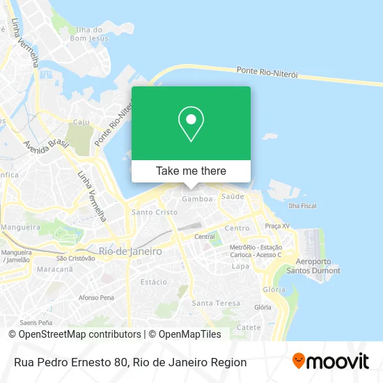 Rua Pedro Ernesto 80 map
