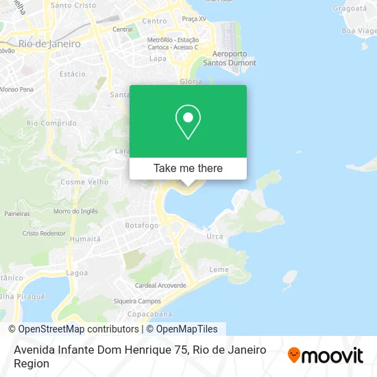 Avenida Infante Dom Henrique 75 map