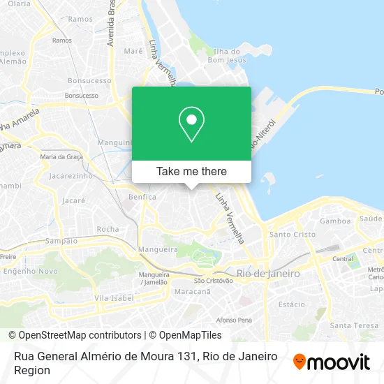 Rua General Almério de Moura 131 map