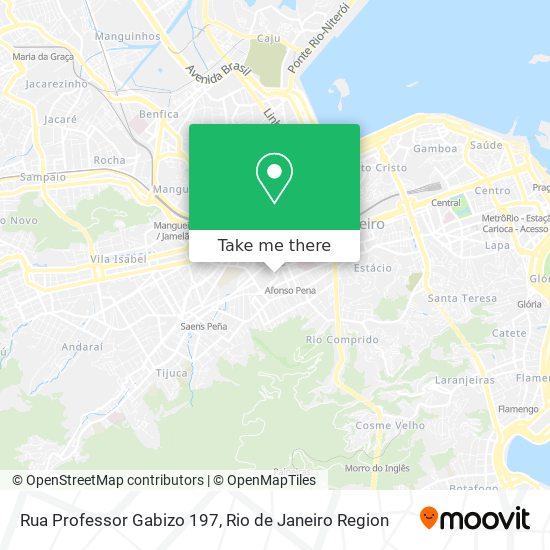 Rua Professor Gabizo 197 map