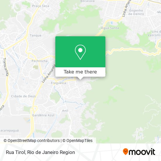 Mapa Rua Tirol