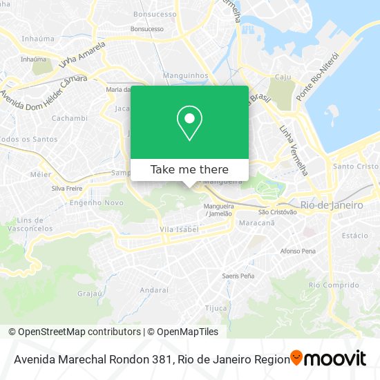 Avenida Marechal Rondon 381 map