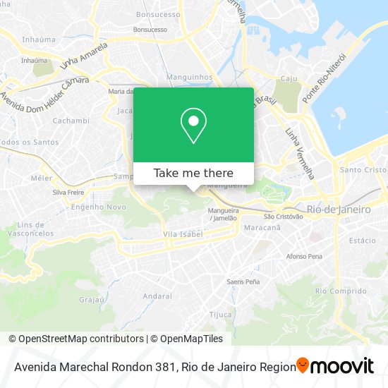 Mapa Avenida Marechal Rondon 381