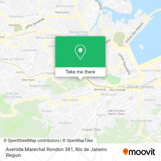 Avenida Marechal Rondon 381 map