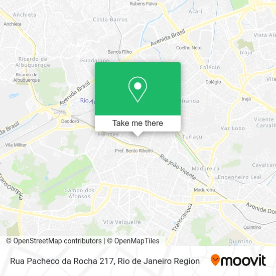 Rua Pacheco da Rocha 217 map