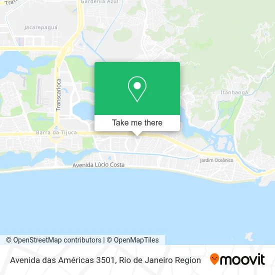 Avenida das Américas 3501 map