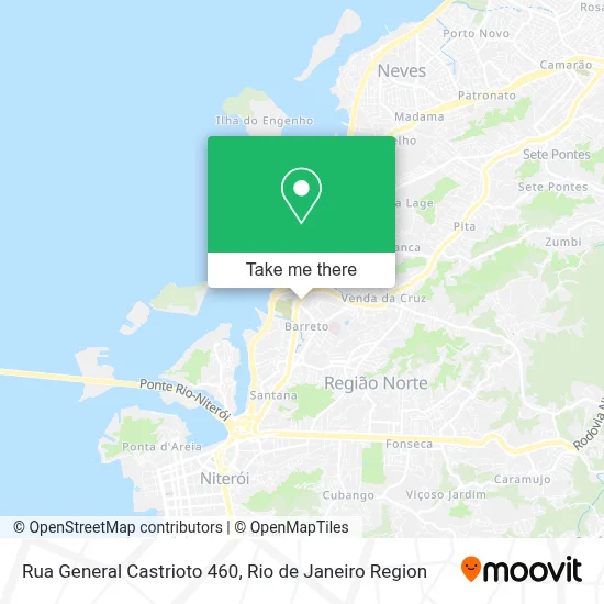 Rua General Castrioto 460 map