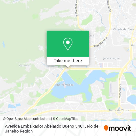 Mapa Avenida Embaixador Abelardo Bueno 3401