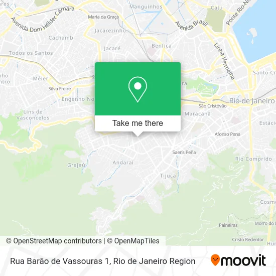 Rua Barão de Vassouras 1 map