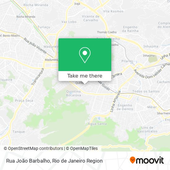 Rua João Barbalho map