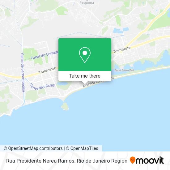 Rua Presidente Nereu Ramos map