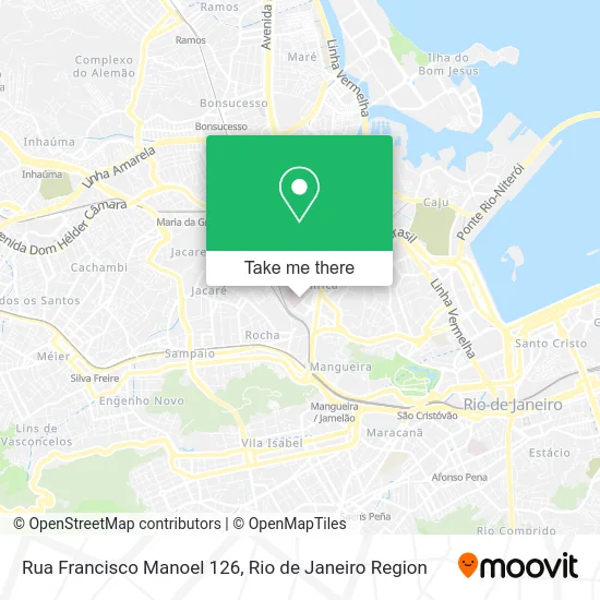 Rua Francisco Manoel 126 map