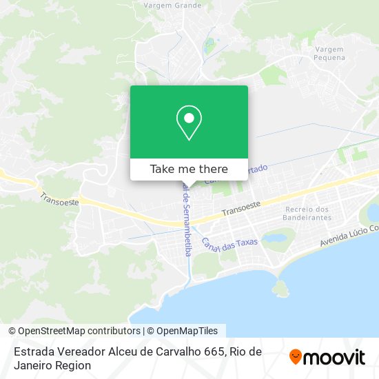 Estrada Vereador Alceu de Carvalho 665 map