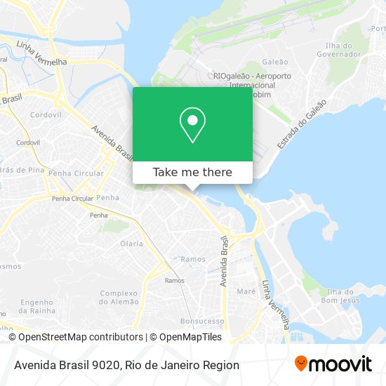 Mapa Avenida Brasil 9020