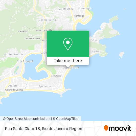 Rua Santa Clara 18 map