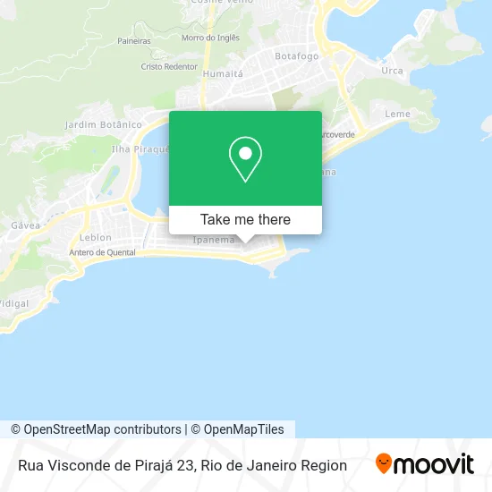 Rua Visconde de Pirajá 23 map