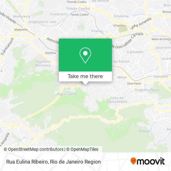 Rua Eulina Ribeiro map