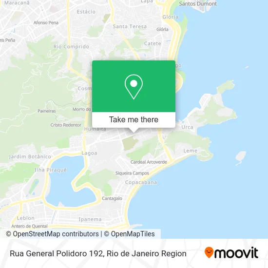 Rua General Polidoro 192 map