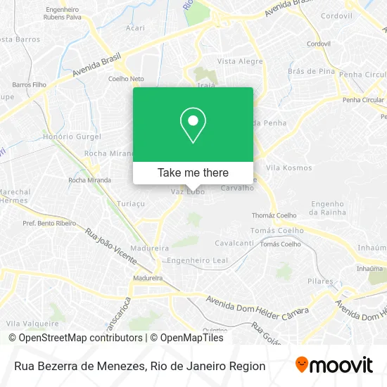 Rua Bezerra de Menezes map