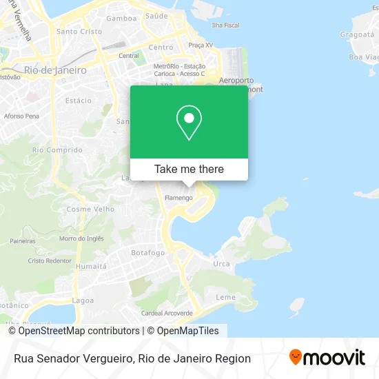 Rua Senador Vergueiro map