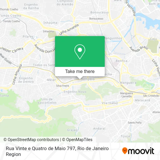 Rua Vinte e Quatro de Maio 797 map