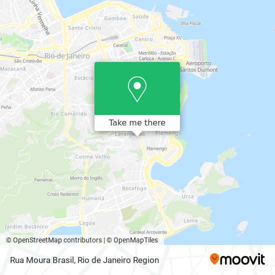 Mapa Rua Moura Brasil