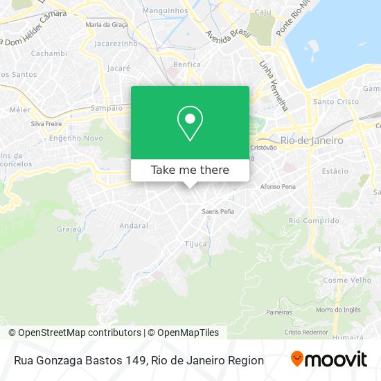 Mapa Rua Gonzaga Bastos 149