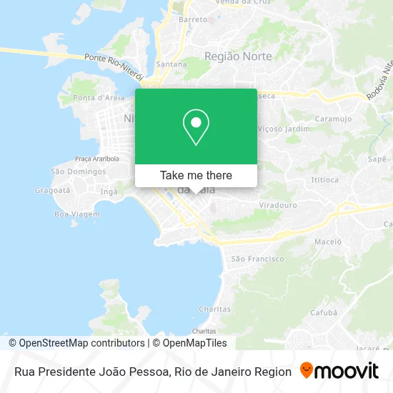 Rua Presidente João Pessoa map