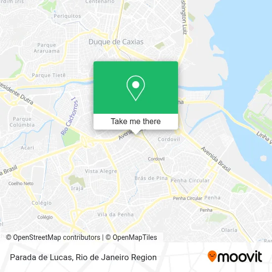 Parada de Lucas map
