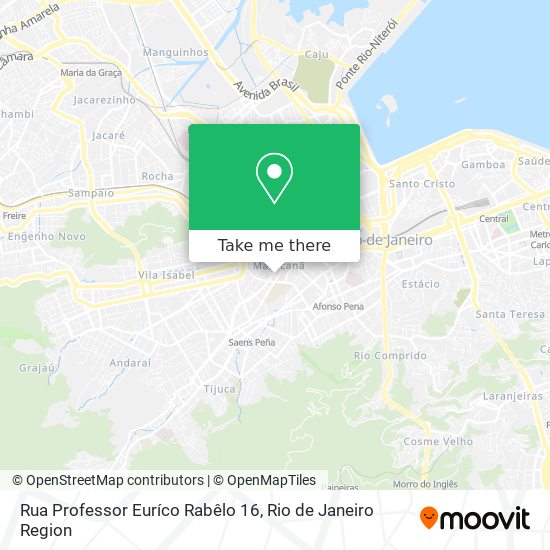 Mapa Rua Professor Euríco Rabêlo 16