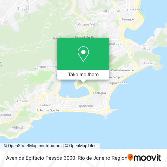 Avenida Epitácio Pessoa 3000 map