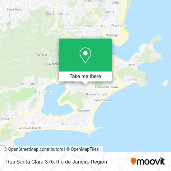 Rua Santa Clara 376 map