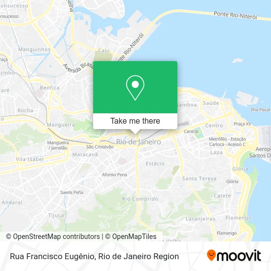 Rua Francisco Eugênio map