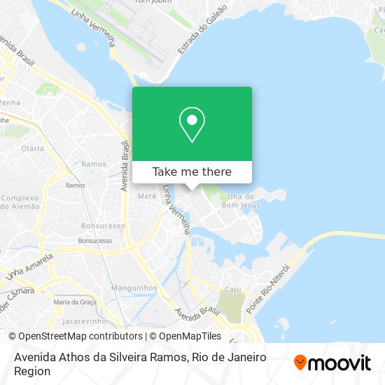 Avenida Athos da Silveira Ramos map