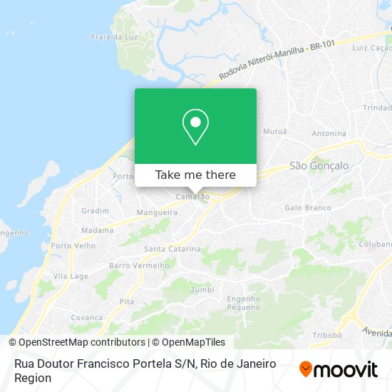 Rua Doutor Francisco Portela S / N map