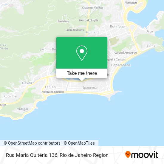 Rua Maria Quitéria 136 map