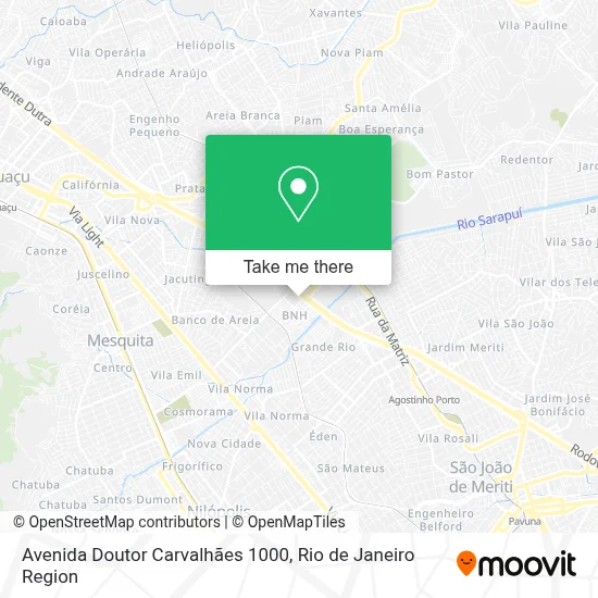 Avenida Doutor Carvalhães 1000 map