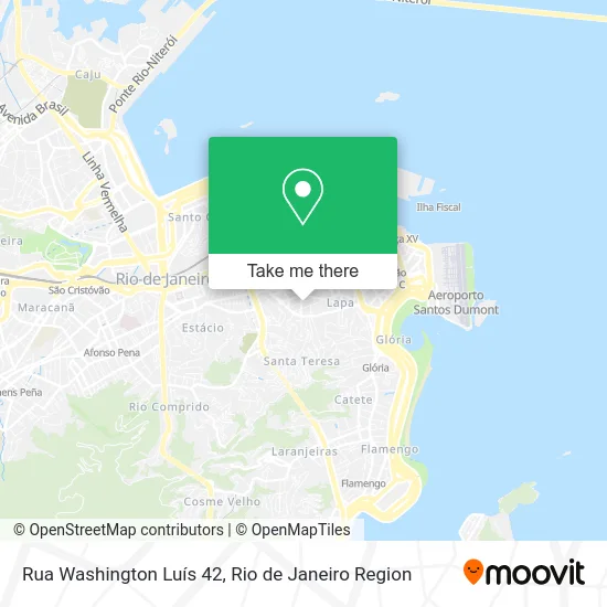 Rua Washington Luís 42 map