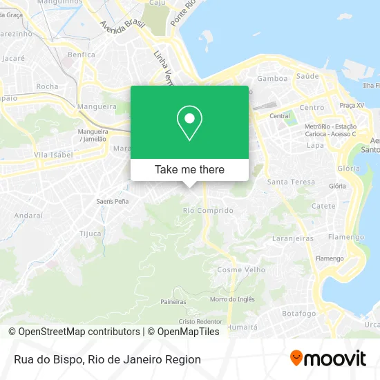 Rua do Bispo map