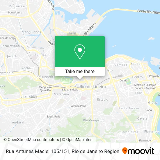 Rua Antunes Maciel 105/151 map
