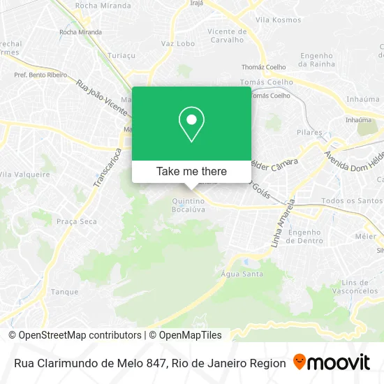 Rua Clarimundo de Melo 847 map