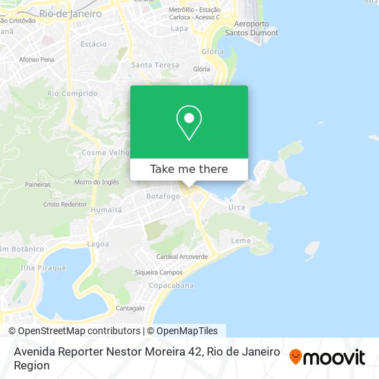 Avenida Reporter Nestor Moreira 42 map