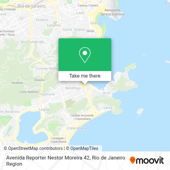 Avenida Reporter Nestor Moreira 42 map