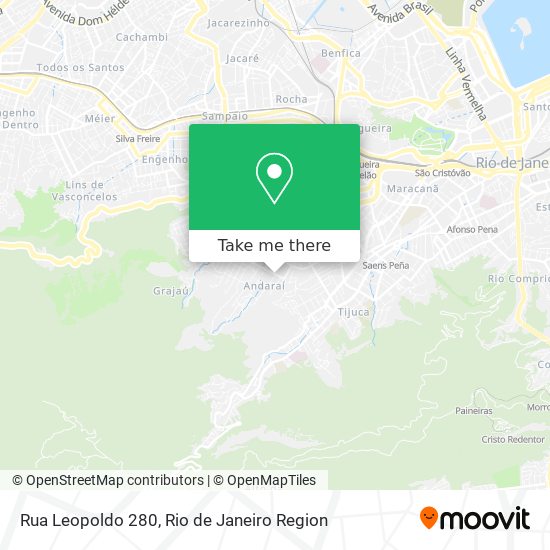 Mapa Rua Leopoldo 280