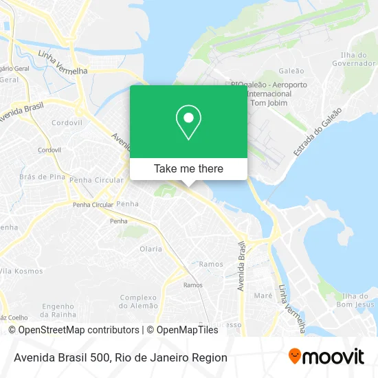 Avenida Brasil 500 map