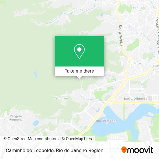 Caminho do Leopoldo map