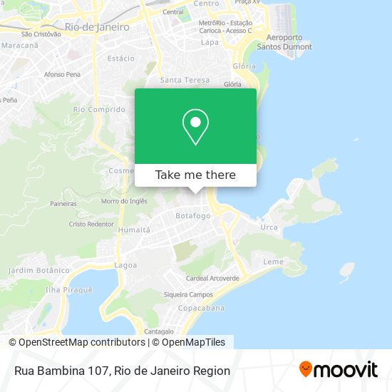 Mapa Rua Bambina 107