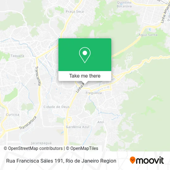 Rua Francisca Sáles 191 map