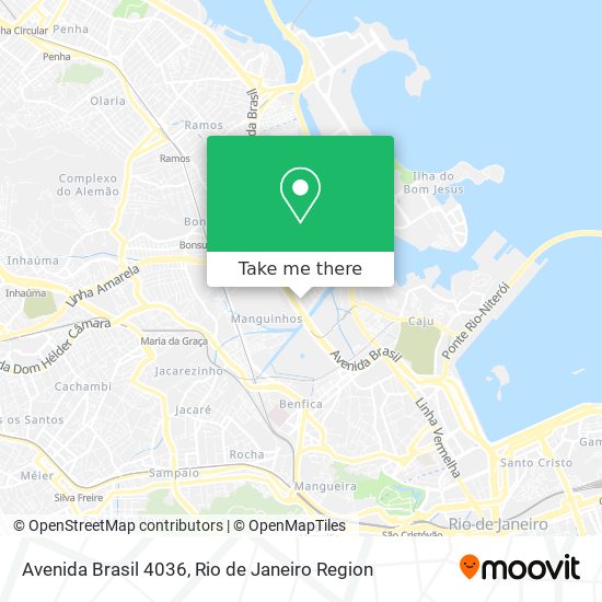 Mapa Avenida Brasil 4036